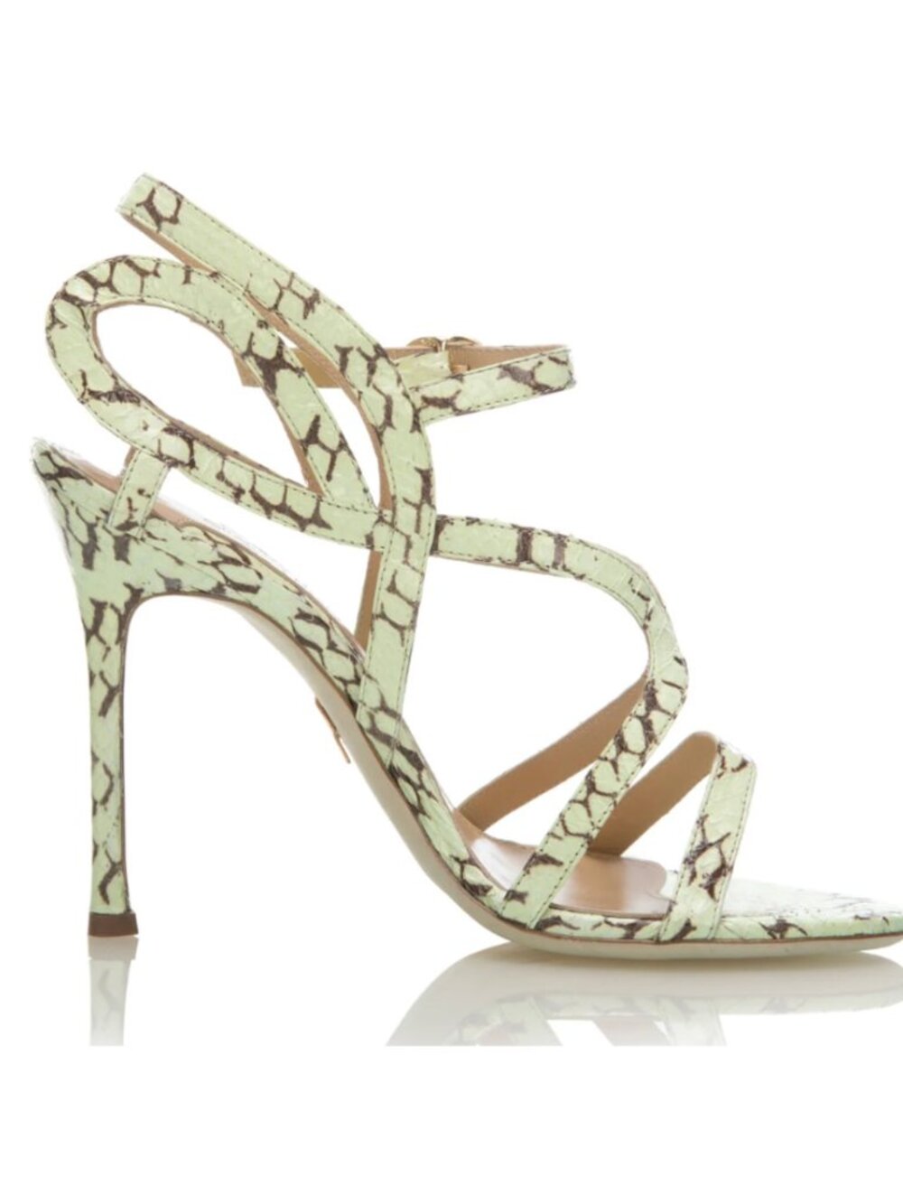 CHELSEA PARIS ESOSA Snake Print Heels